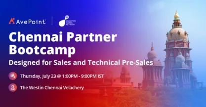 Scale Your Channel Business: AvePoint Partner Bootcamp